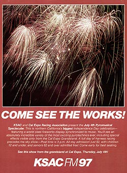 PYROMUSICAL SPECTACULAR Magazine Advertisement